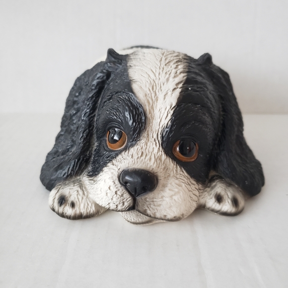 Vintage Harvey Knox Spaniel Music Box - Picture 9 of 11